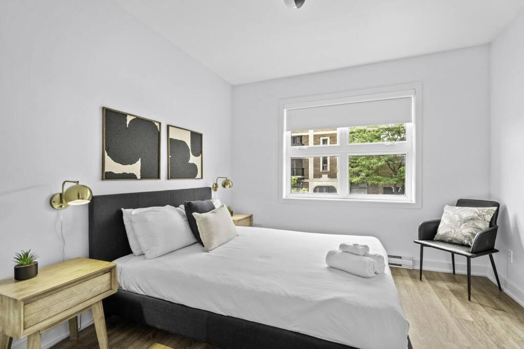 Stylish 2 Bedroom Haven By Jean Talon Market Montreal Luaran gambar